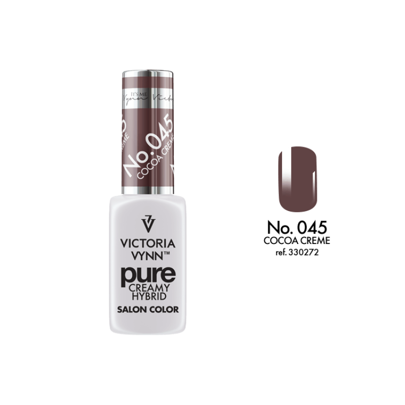 pure creamy hybrid salon color No.045 cacoa creme (TPO FREE)